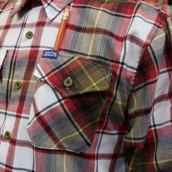 DIXXON Flannel BORLAND Flannel Shirt Men's 3XL - Picture 4 of 8